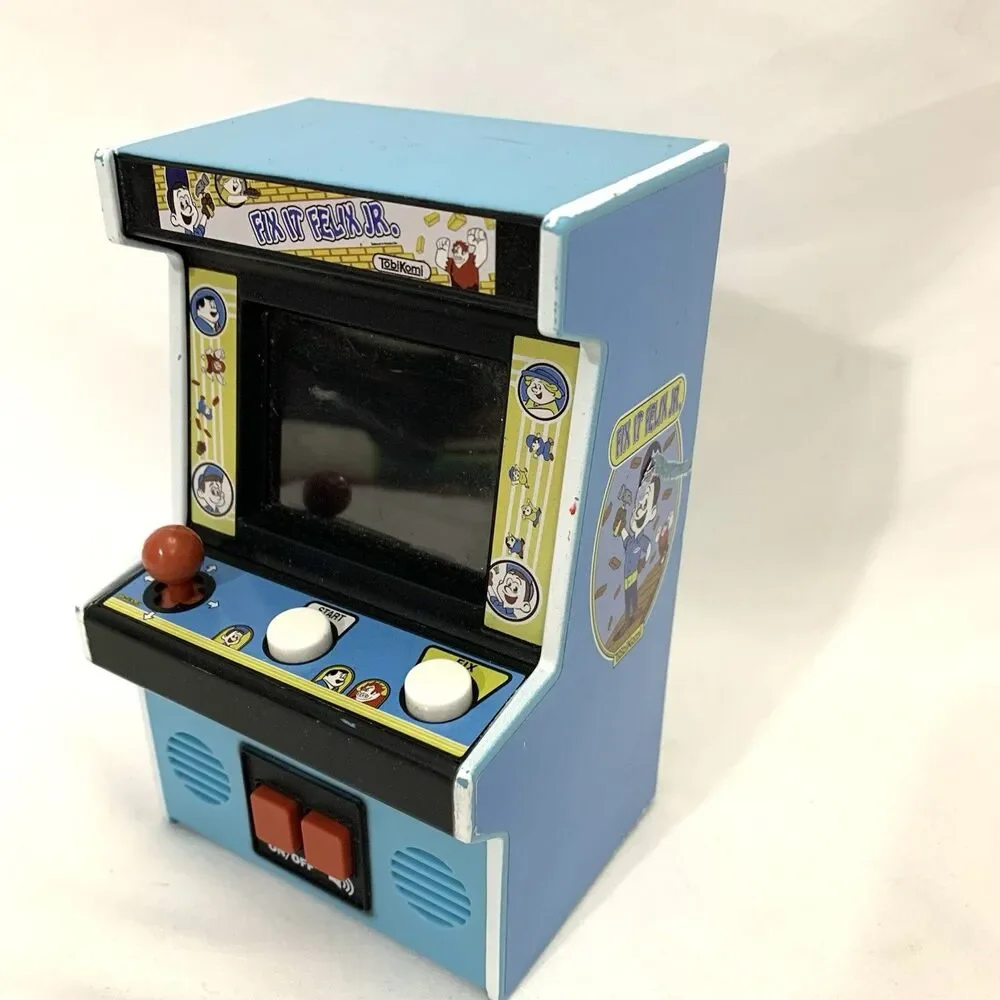 Fix It Felix Jr Mini Arcade Game Wreck It Ralph & Pac-Man Tested Working